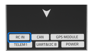 Pixhawk 4 Mini - 用于 Spektrum 接收机的无线电端口