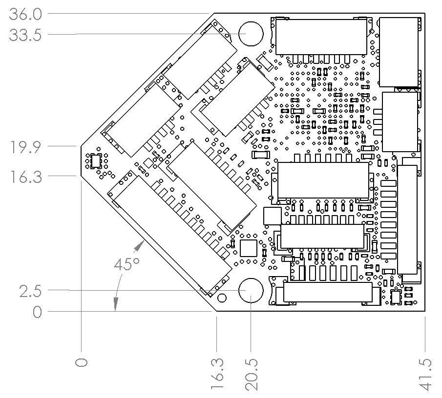 FlightCoreV1 尺寸