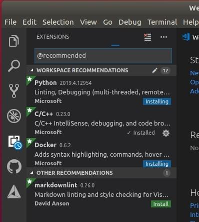 将 PX4 载入 VSCode Explorer