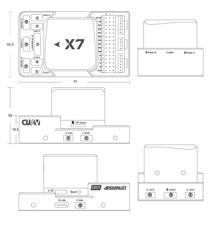 CUAV x7